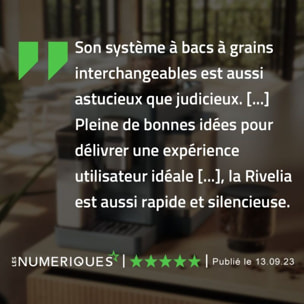 Expresso Broyeur DELONGHI FEB4455.G Rivelia Latte Gris