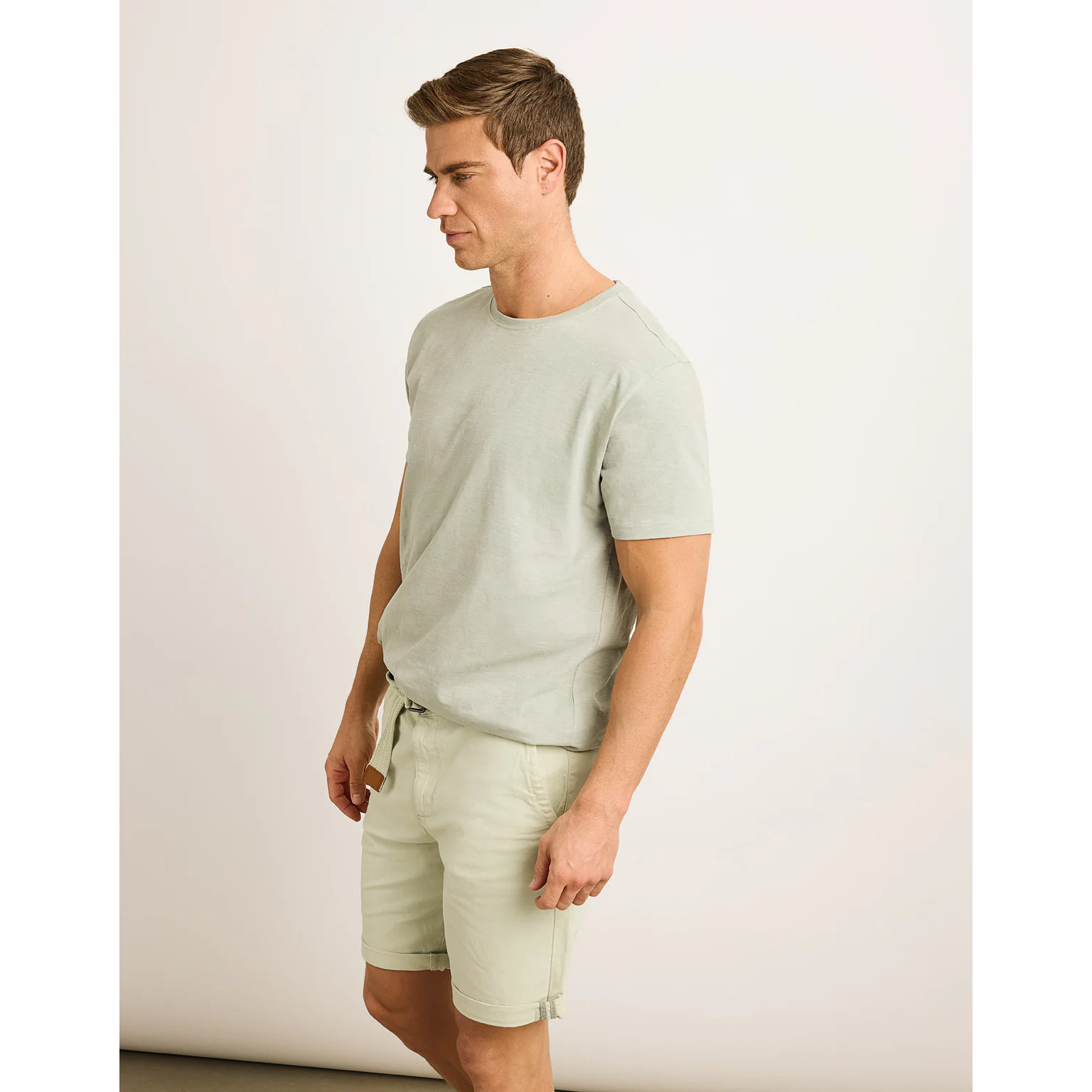 Camiseta Manga Corta Verde - Basili