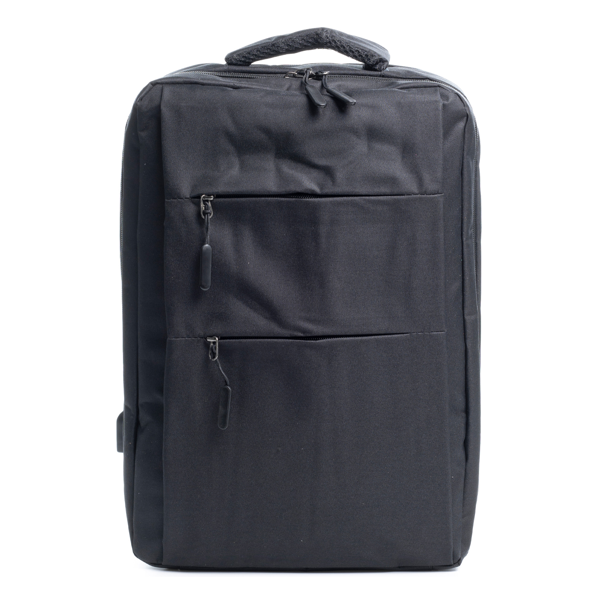 Mochila cabina multi compartimento, porta Laptop 17". Adaptable a Trolley. Toma USB externa oculta.