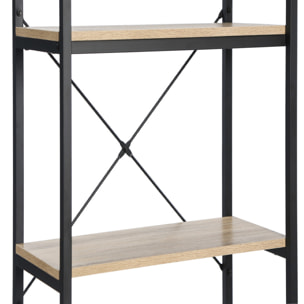 Etagère Memphis 5 niveaux 170cm