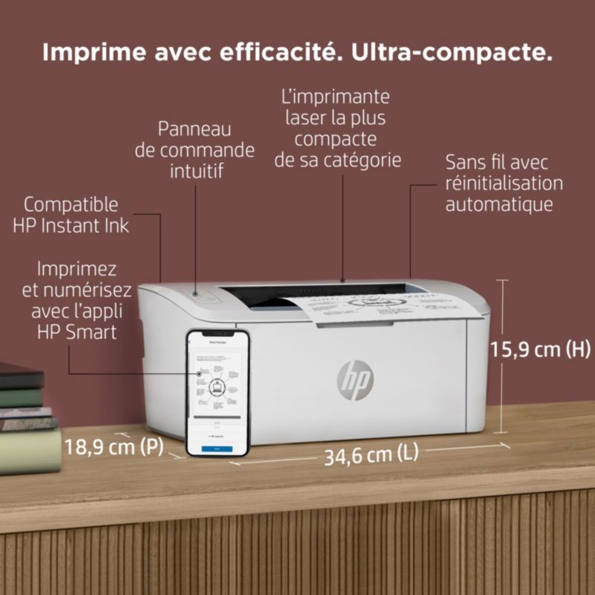 Imprimante laser HP LaserJet M110w