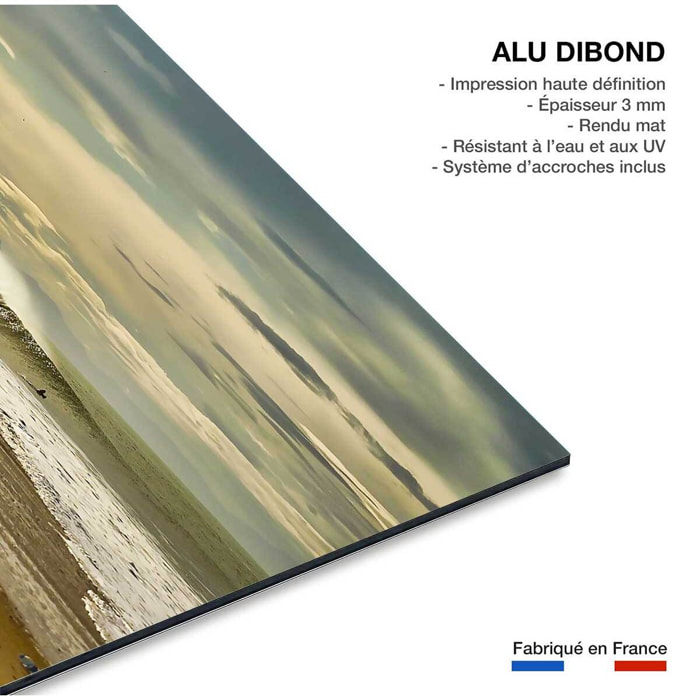 Tableau paysage ocean Surf dans les landes Tableau alu Dibond