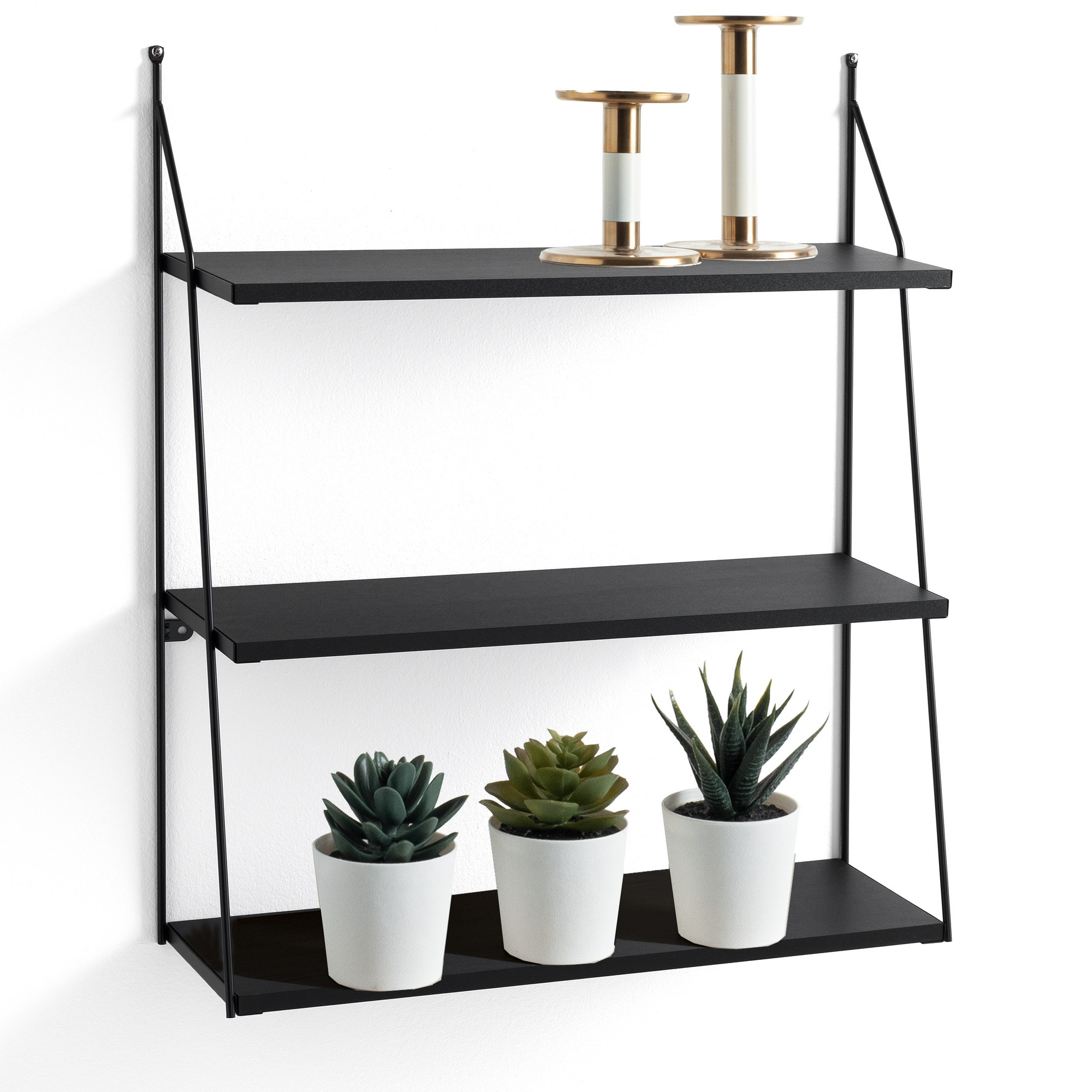 Tomasucci Étagère murale FAST BIG BLACK 2 Noir