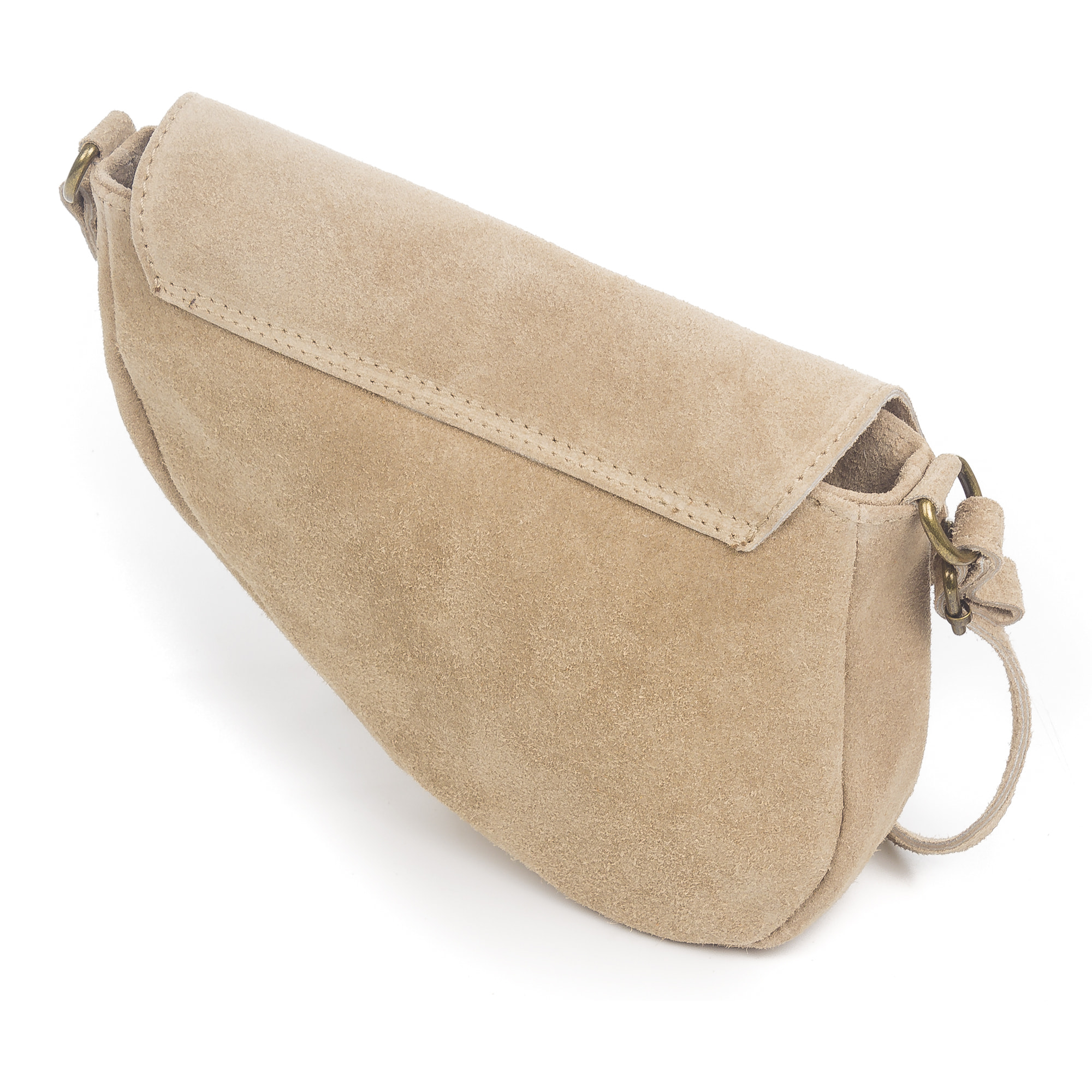 Susanna Bolso bandolera Mujer.Piel auténtica Gamuza