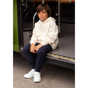 Zapatillas Deportivas Colegiales  Unisex Blanco / Gris Conguitos
