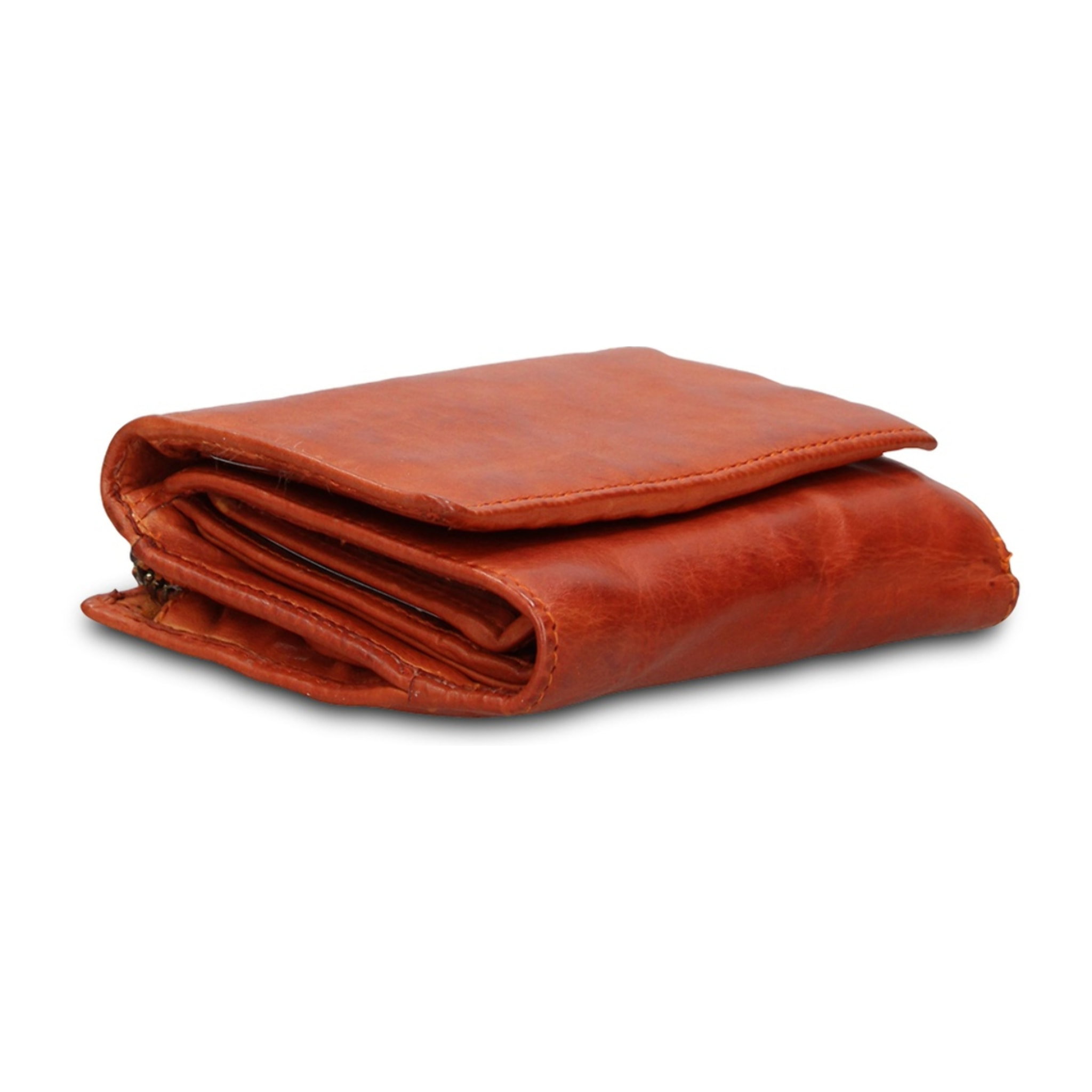 Portafoglio uomo in vera pelle - Modello Boreal - Casual - 14.0 x 9.0 x 4.5 cm