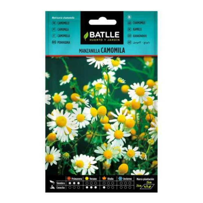 Semillas de Manzanilla Camomila  Batlle