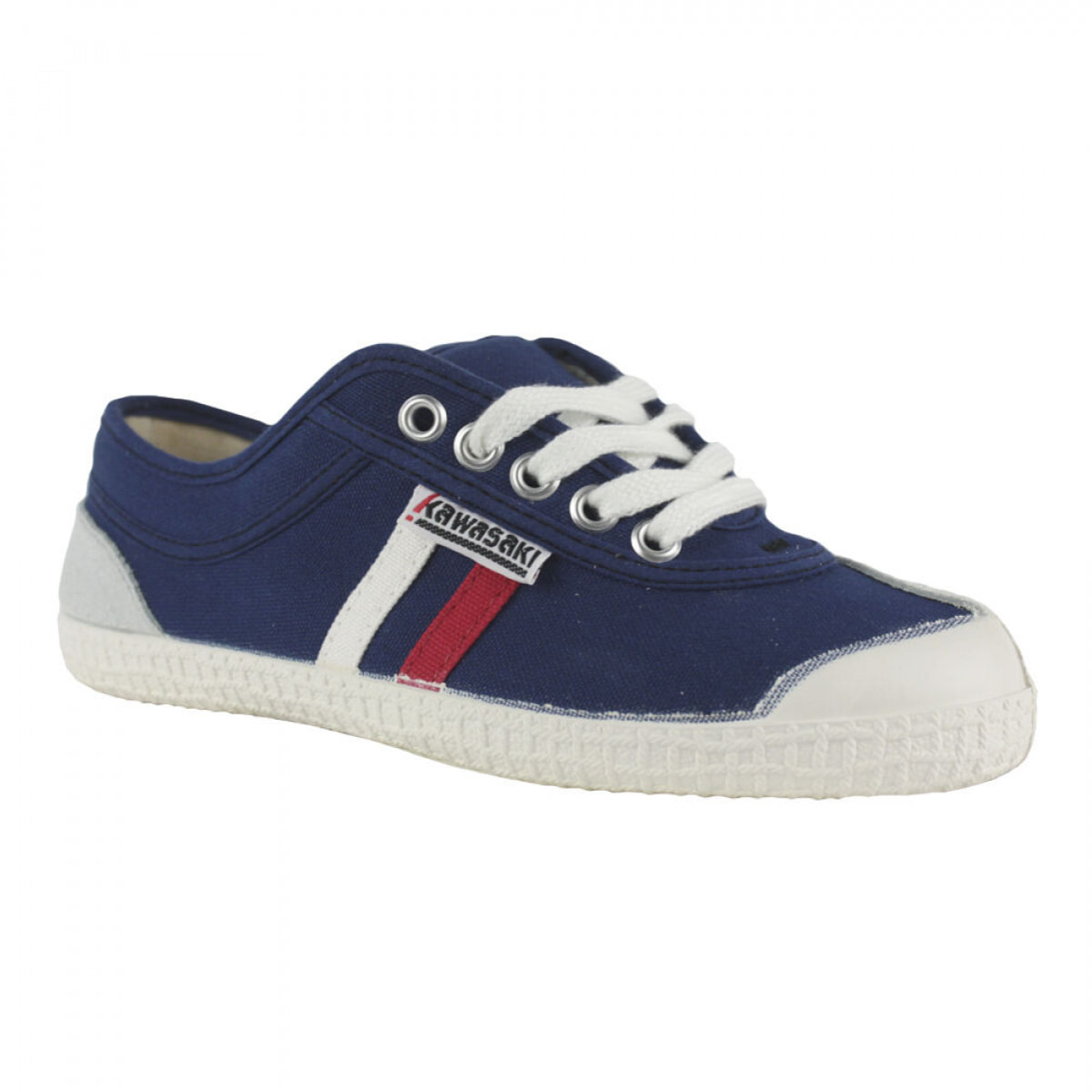 KAWASAKI Retro 23 Canvas Shoe K23 90W Navy Stripe