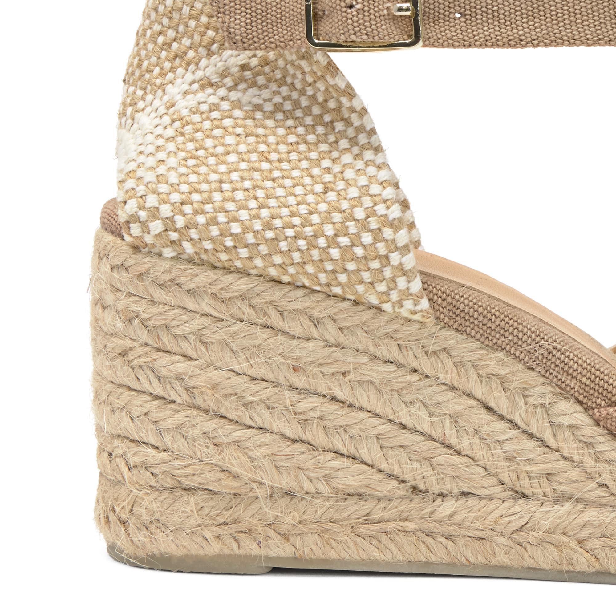 Alpargata cuña de yute 7cm