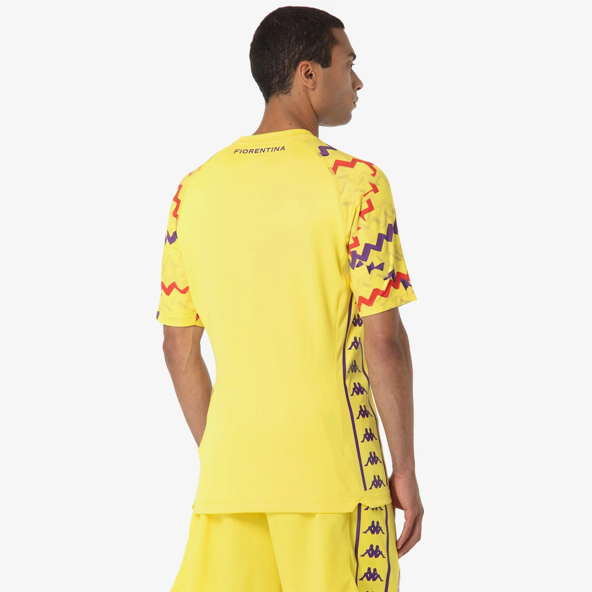 Kappa - Maglie gioco Uomo Giallo - Kombat Gk Pro 2025 Fiorentina