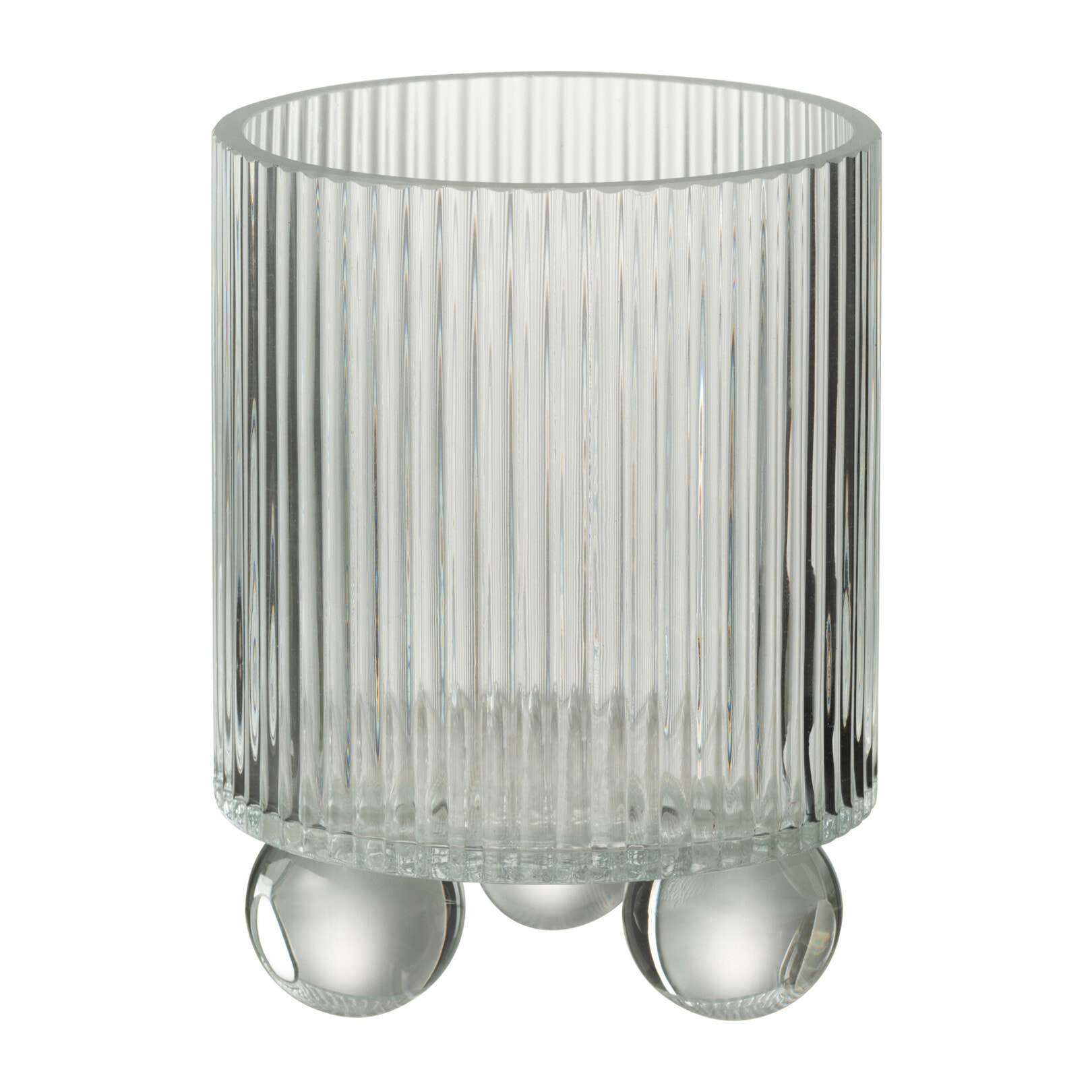 J-Line photophore Clara - verre - transparent - small