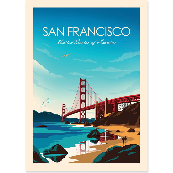 Affiche - San Francisco - Studio Inception