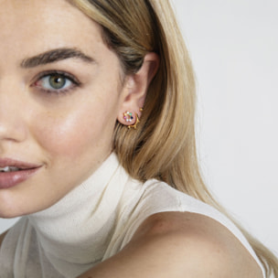 Pendientes Sywa acabado oro amarillo 18k