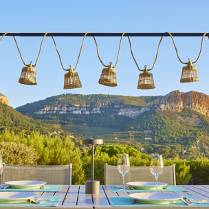 Guirlande solaire SAMOA 20 LED 13M