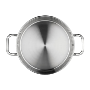 Sautoir inox 32x8cm induction