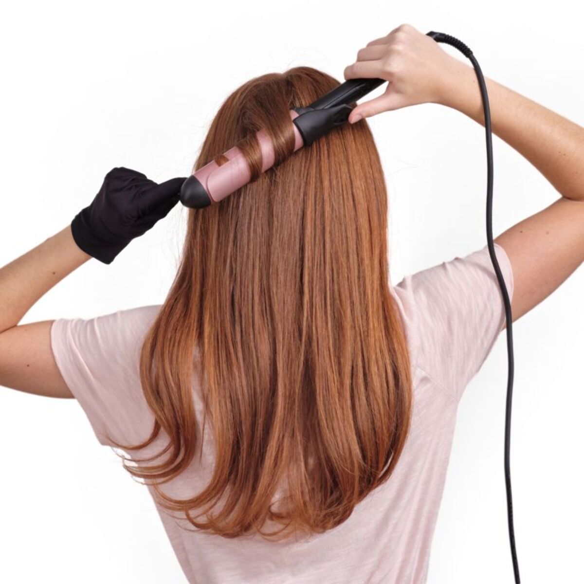 Fer à boucler BABYLISS C453E Rose quartz 38 mm Curling tong