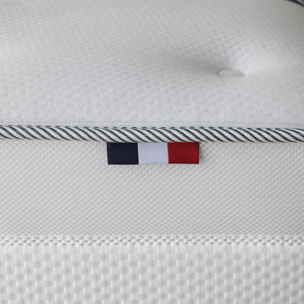 Matelas mousse NUVIA 21 cm Hyper Soft ActiveCell 4 cm Fabrication française