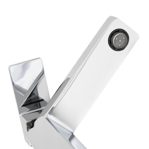 Vision mitigeur lavabo à levier sur pied, sans vidage, chrome brillant (SATBSVI271)