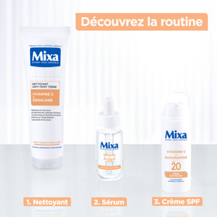 Mixa Lab Nettoyant Anti-teint terne à la Vitamine C et au Squalane 150ml