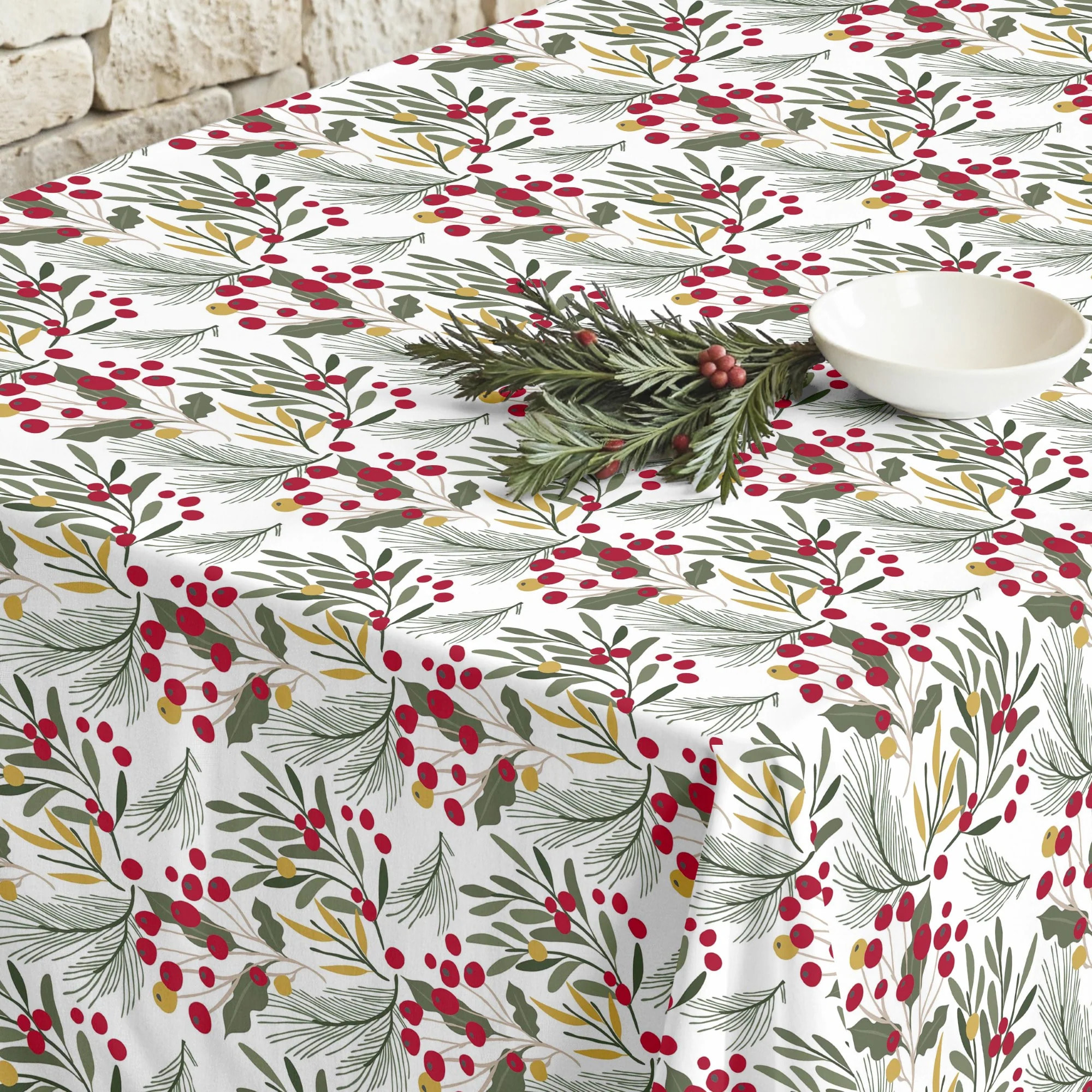 Nappe en résine Anti-tâches Merry Christmas 58