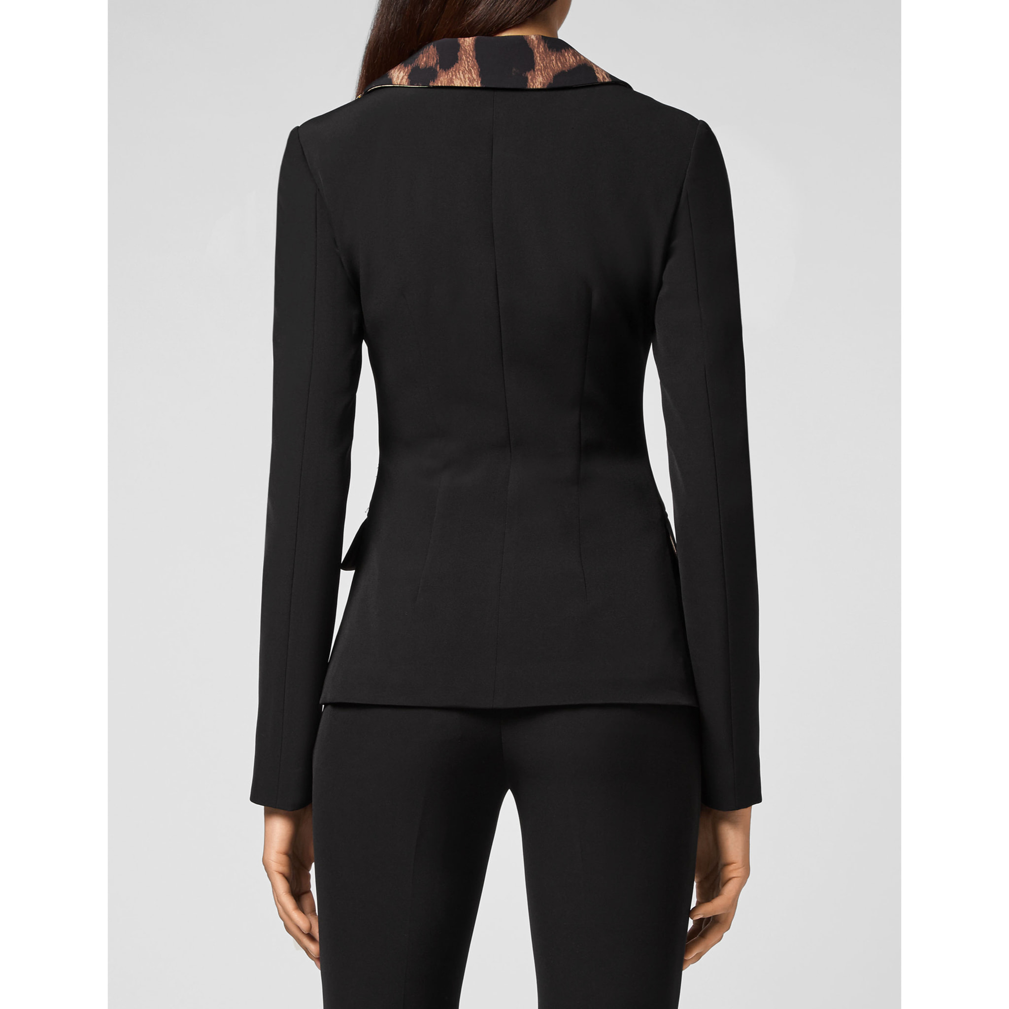 PHILIPP PLEIN Blazer LEOPARD