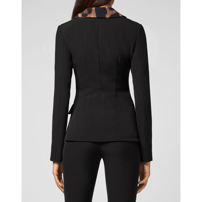 PHILIPP PLEIN Blazer LEOPARD