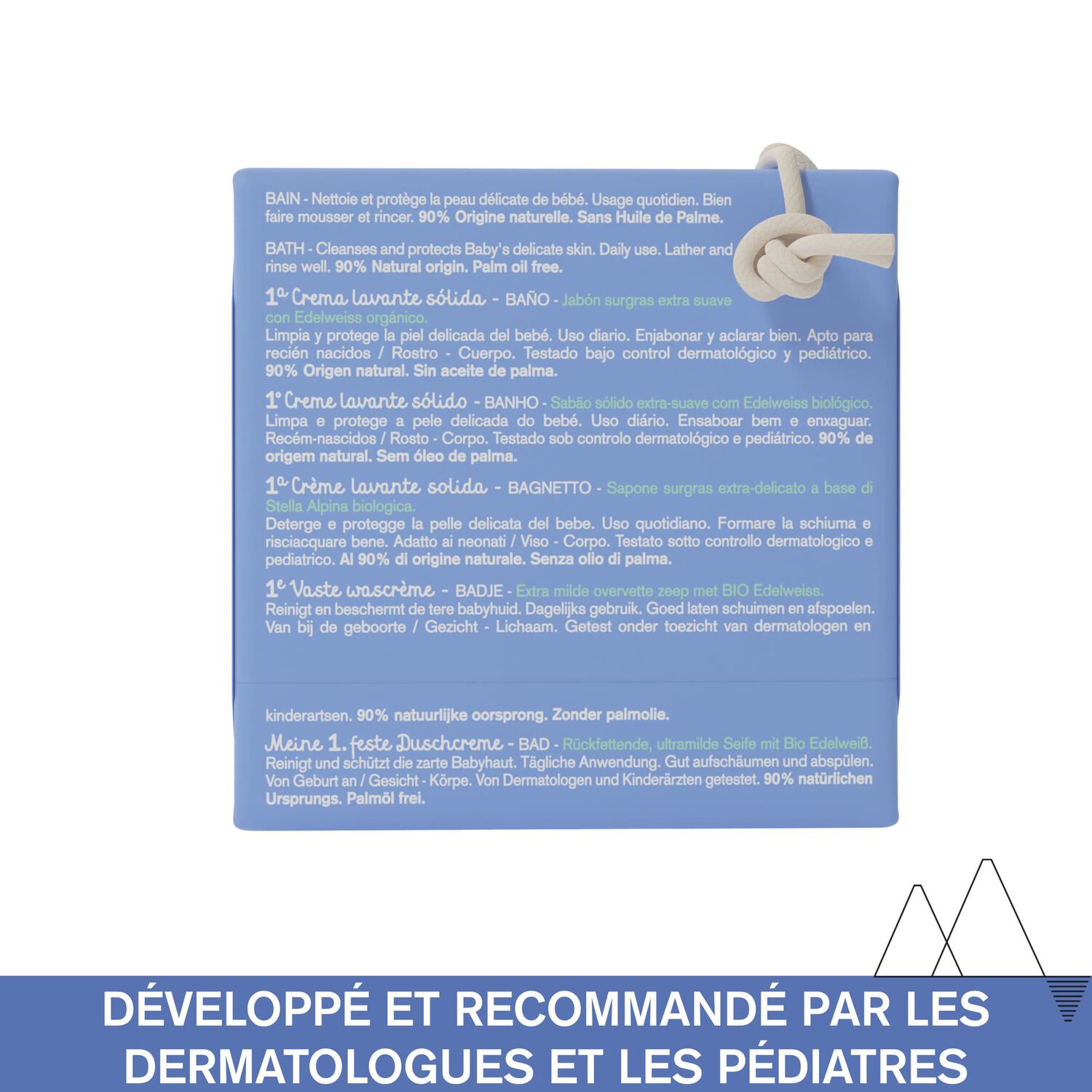 Bébé - Crème Lavante Solide 100 g