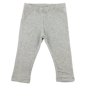 LEGGINGS JERSEY GRIGIO MELANGE