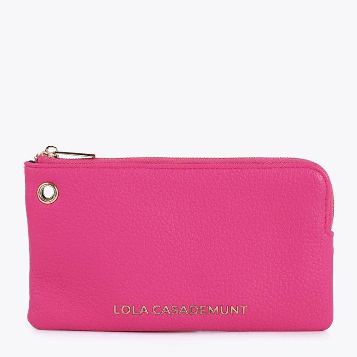 Portafoglio doppio con ciondolo LC