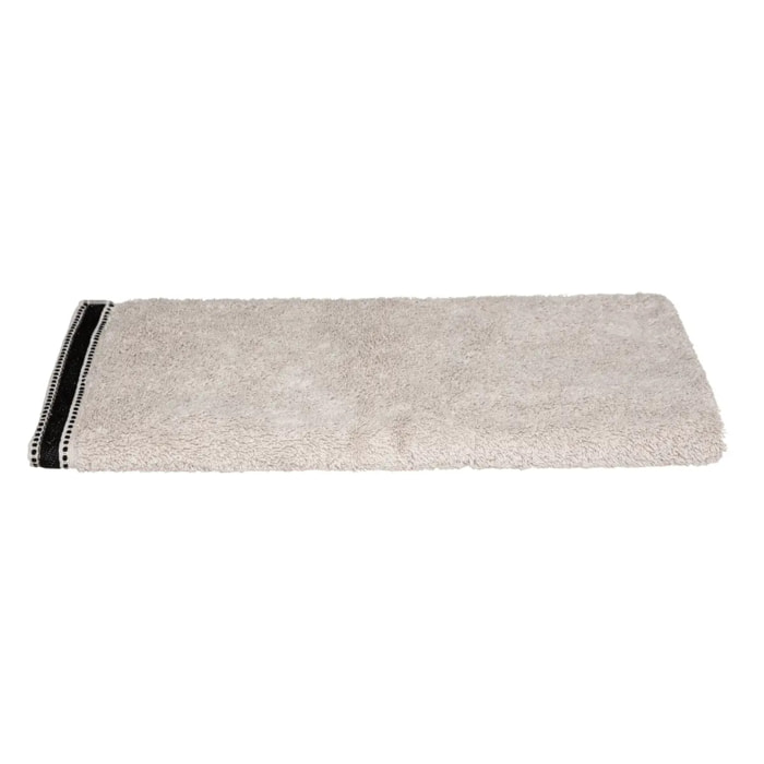Serviette de toilette "Joia" - coton 550 gr/m² - lin 50x90 cm
