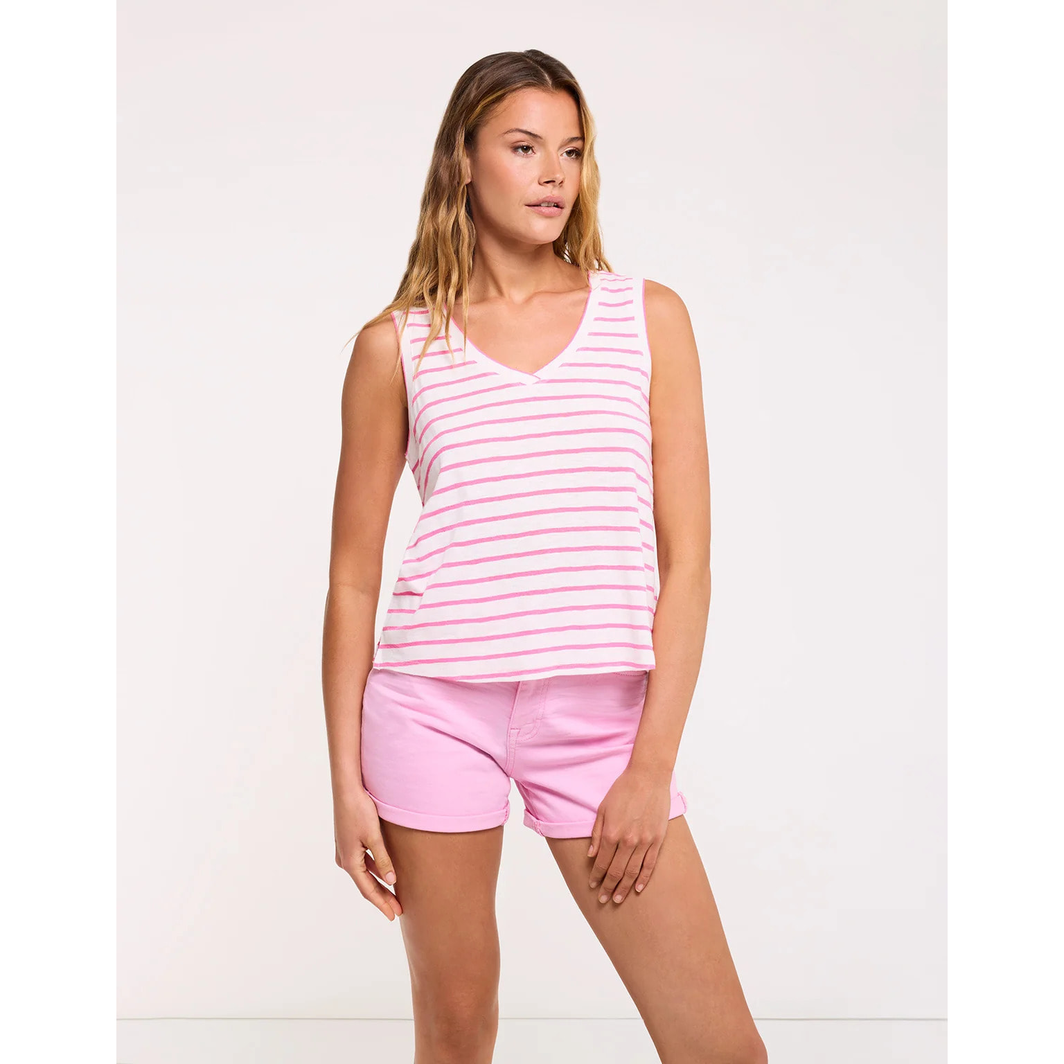 Camiseta Tirantes Rosa - Nadia