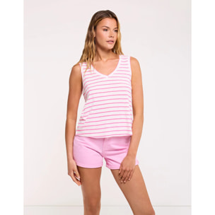 Camiseta Tirantes Rosa - Nadia