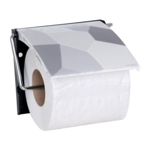 Porte rouleau papier wc ORIGAMI Gris MSV