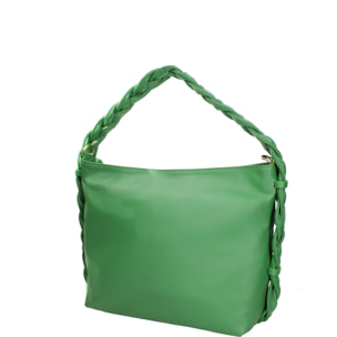 Borsa a spalla da donna In Vera pelle Made in Italy 31x26x12 cm