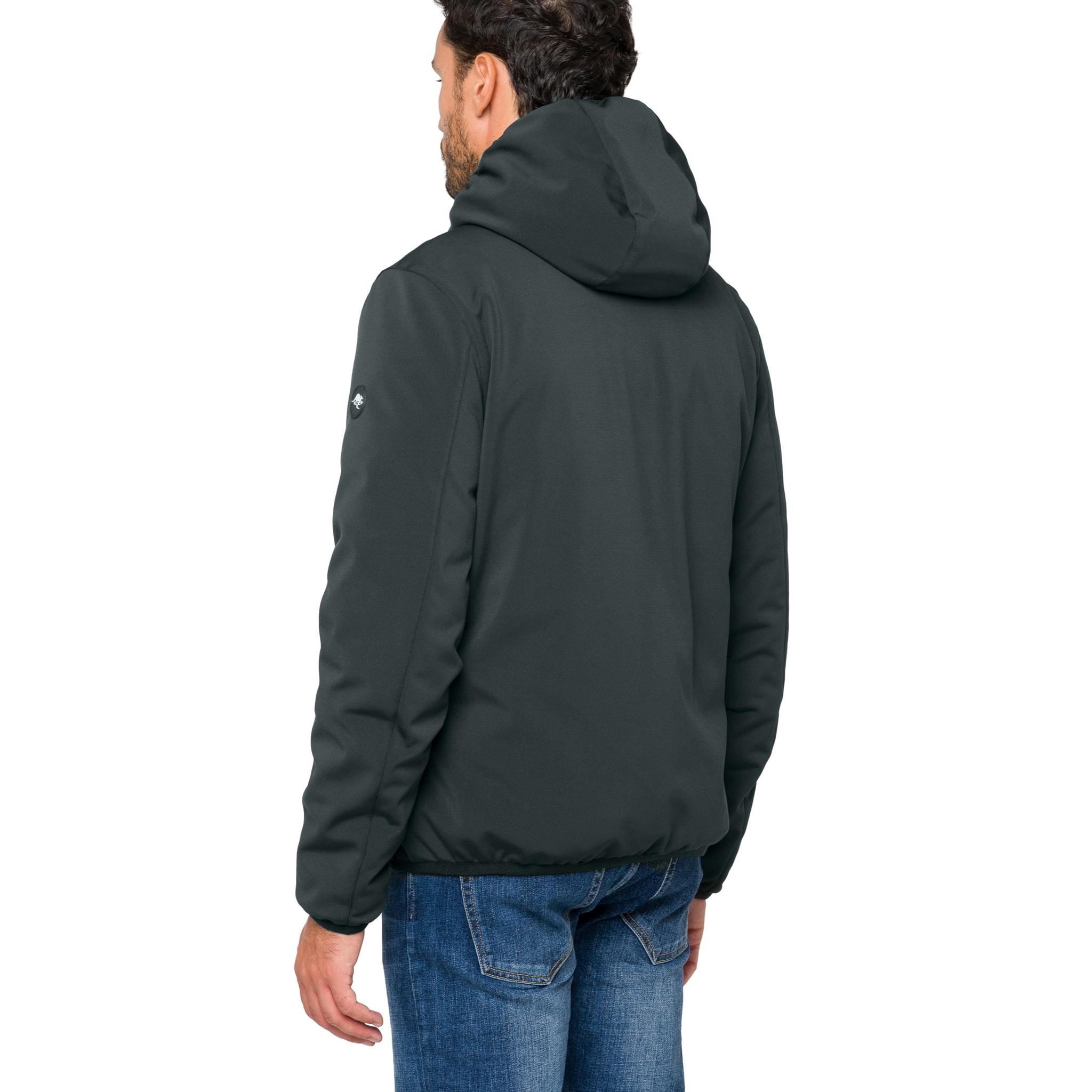 Chaqueta Hot Buttered térmica impermeable Andaz verde oscuro