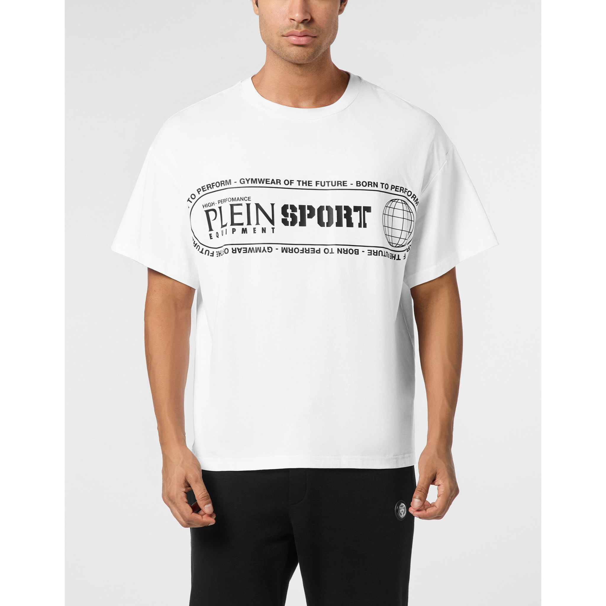 PLEIN SPORT Maglietta girocollo Ss LOGO