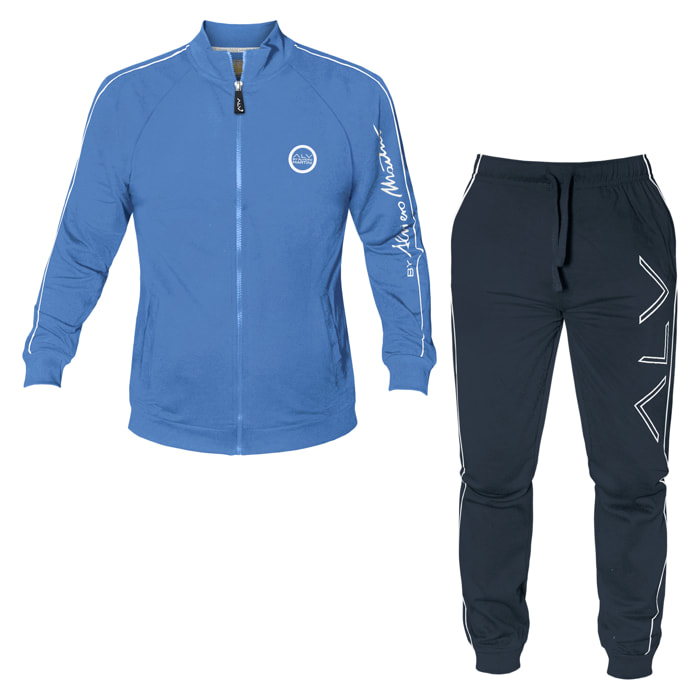 Set Uomo Homewear ALVIERO MARTINI Cotone French Terry Leggero