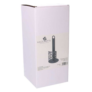 Portascottex in metallo frecce grigio tondo cm ø15h33