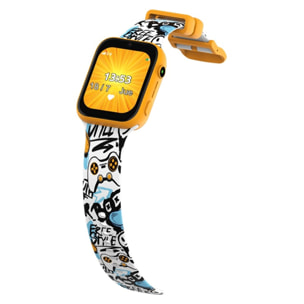 RELOJ INTELIGENTE HOLAWATCH "SMART PRO BLACK" GPS CON CORREAS INTERCAMBIABLES Y PROTECTOR DE PANTALLA