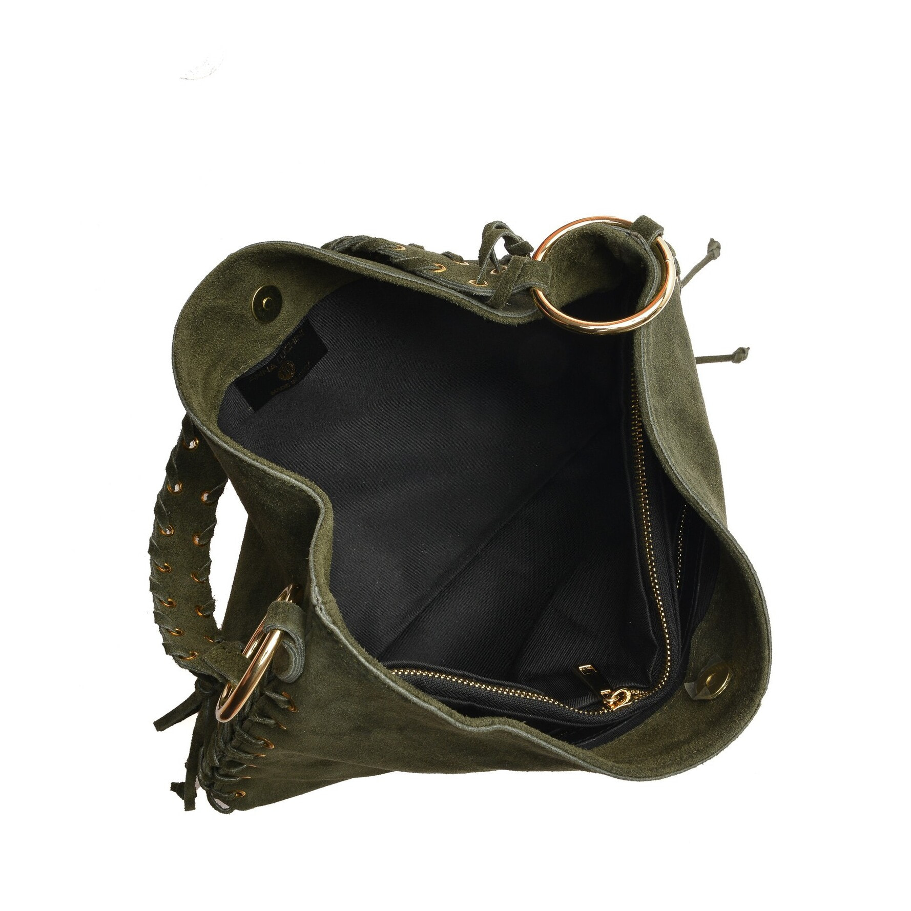 Borsa a tracolla Anna Luchini Verde