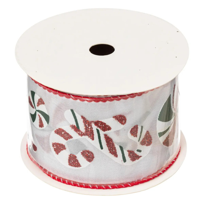 Lot de 3 ruban tissé 5 mm l.3 m polyester assorti