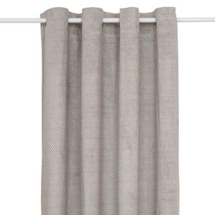 Rideau occultant effet velours "Yupi" lin 135x260cm