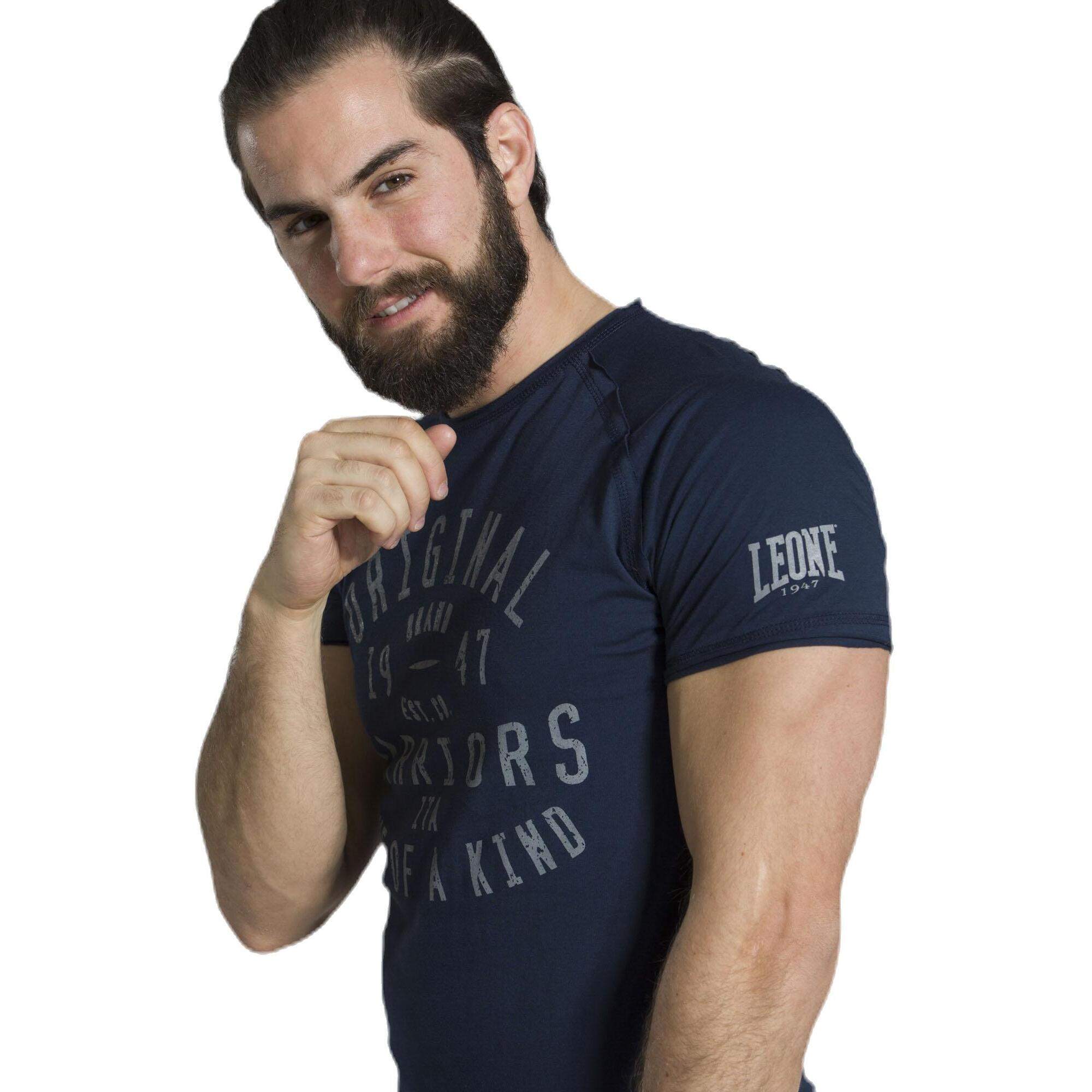 T-shirt da uomo Leone 1947 Apparel Raw Warriors