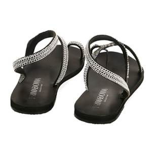 Sandalias negras