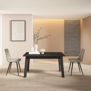 Mesa de comedor Naira 140 Negro