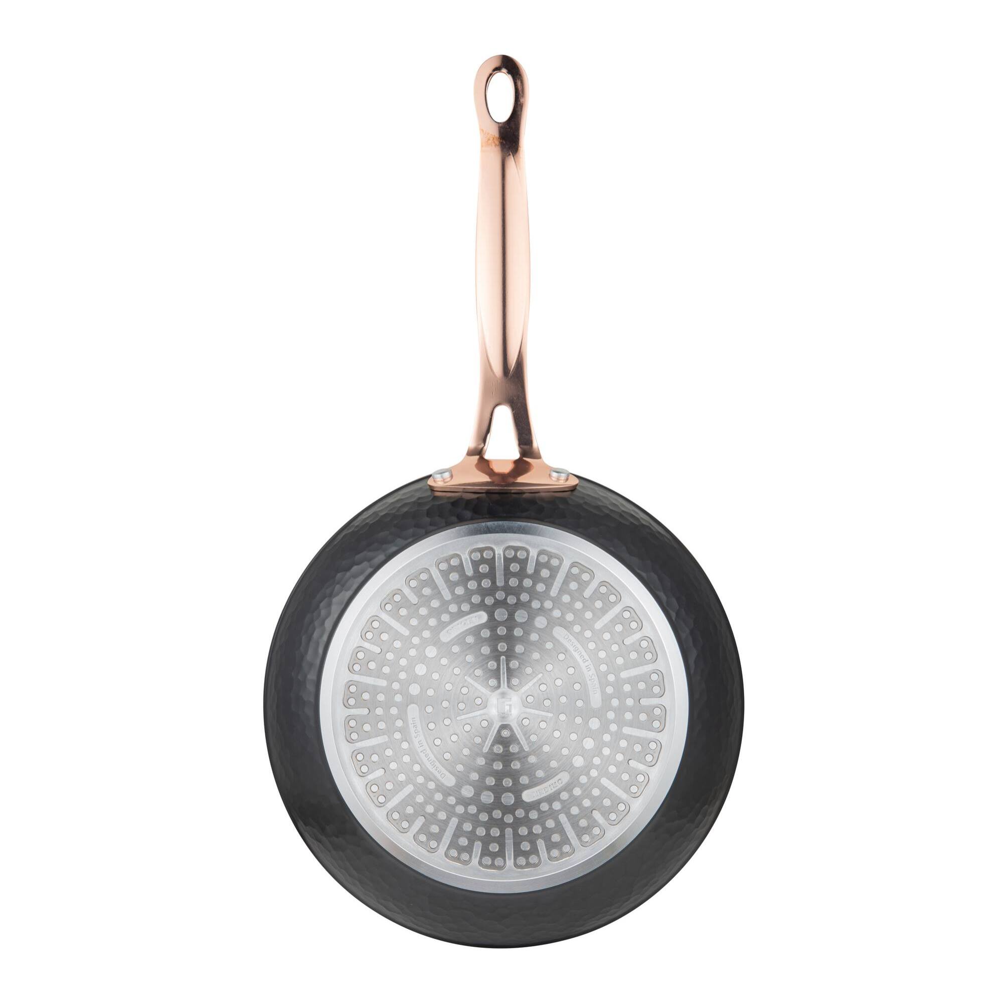 Juego de 2 Sartenes Ø20Ø24cm aluminio forjado Negro mate Copper Bergner