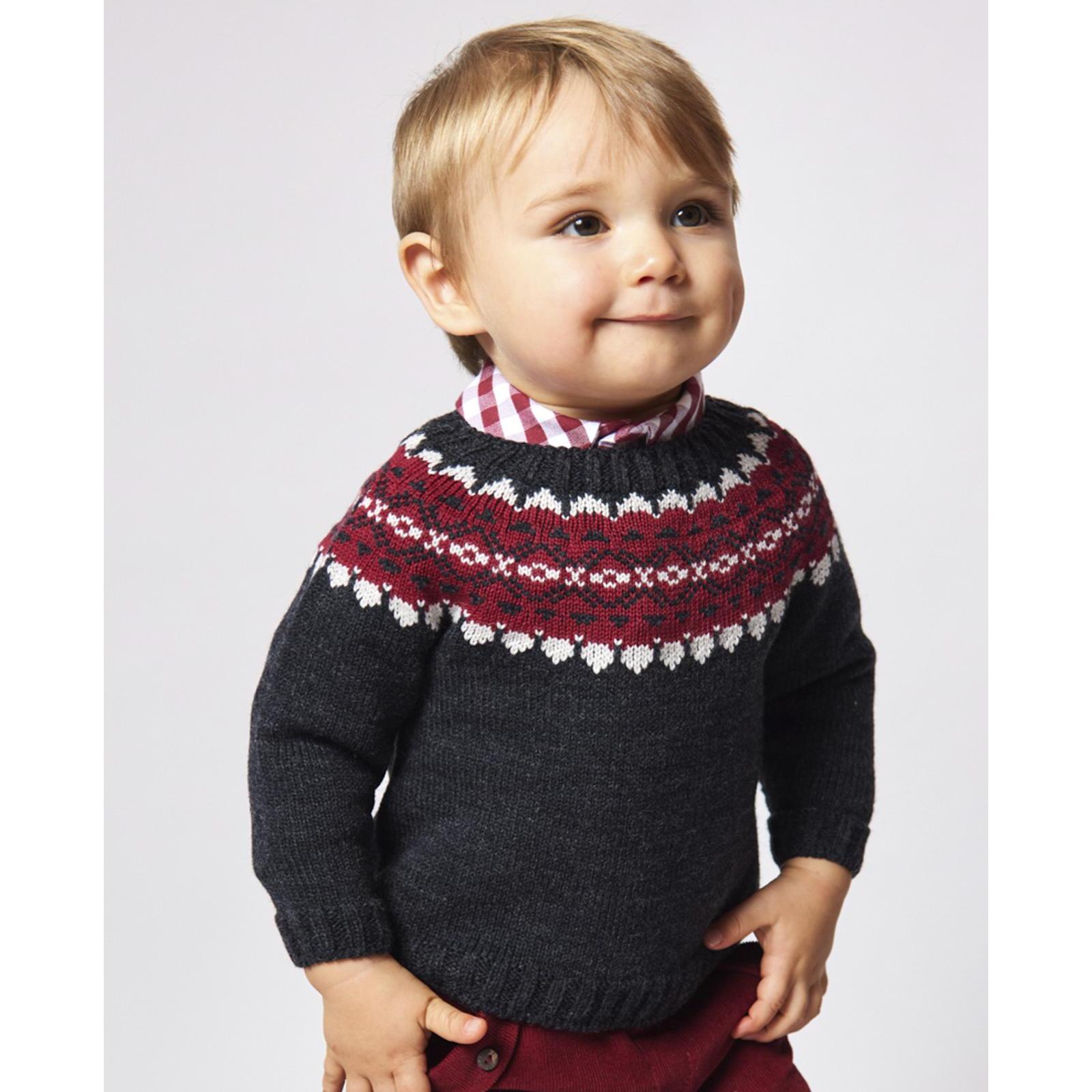 Camisa cuadro vichy granate