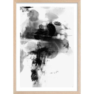 Affiche Wild play Affiche + cadre en bois - Chêne