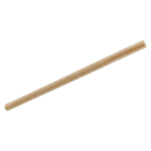Boite de 50 pailles en papier rigide brun 15 cm Fackelmann Nature