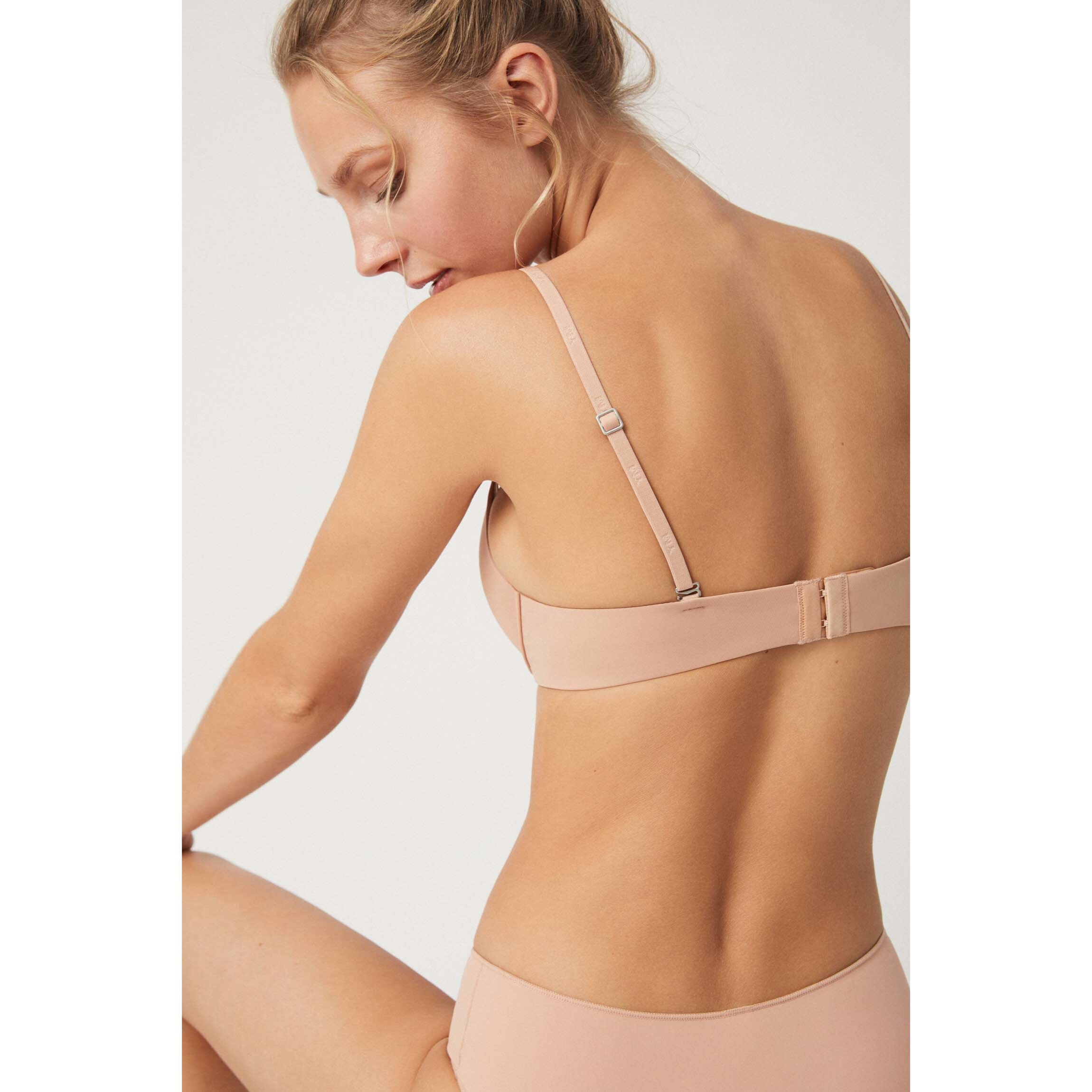 Reggiseno push-up beige, coppa B